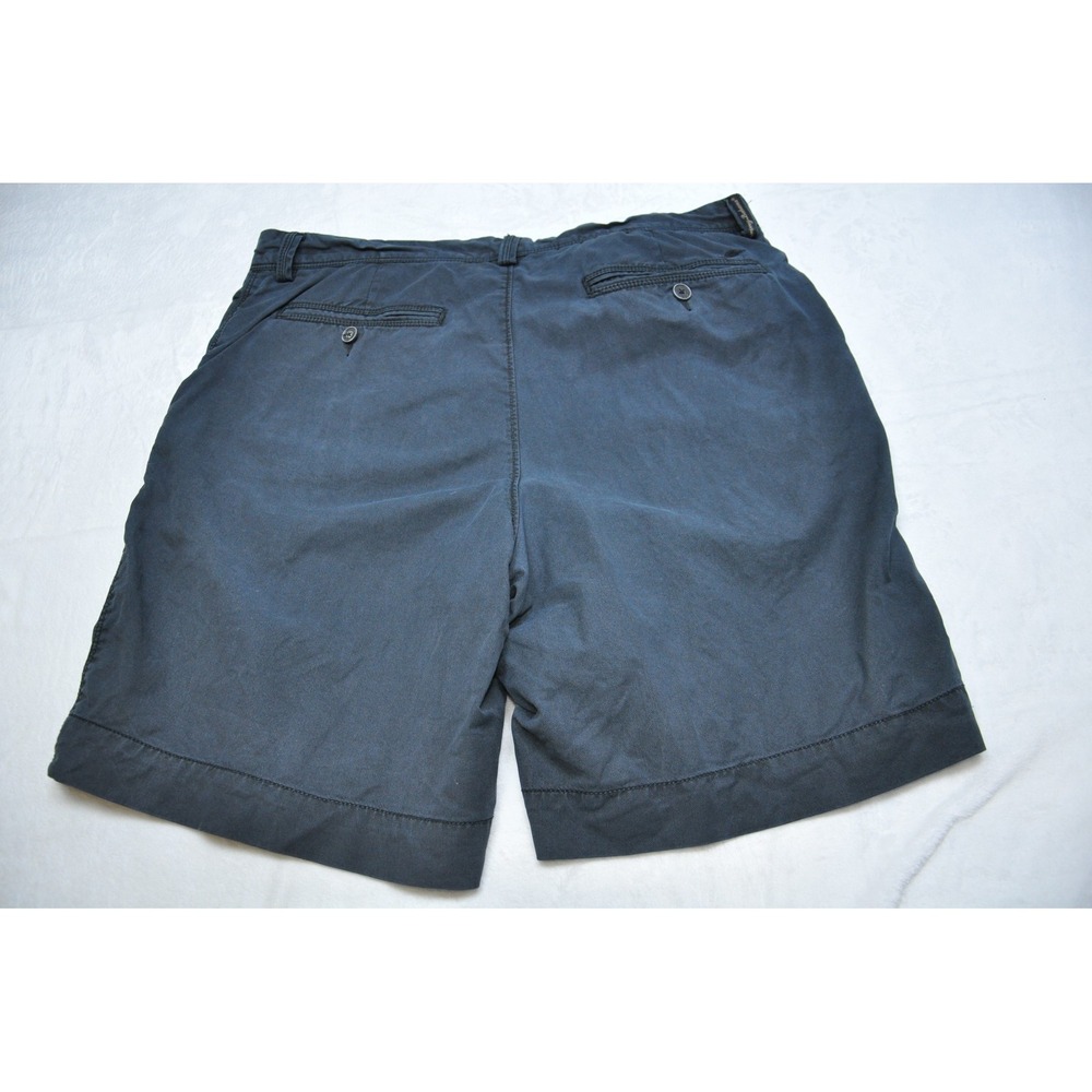 Tommy Bahama Shorts Mens 34 Navy Blue Stretch Casual Chino Tencel Comfort Summer - Picture 5 of 8